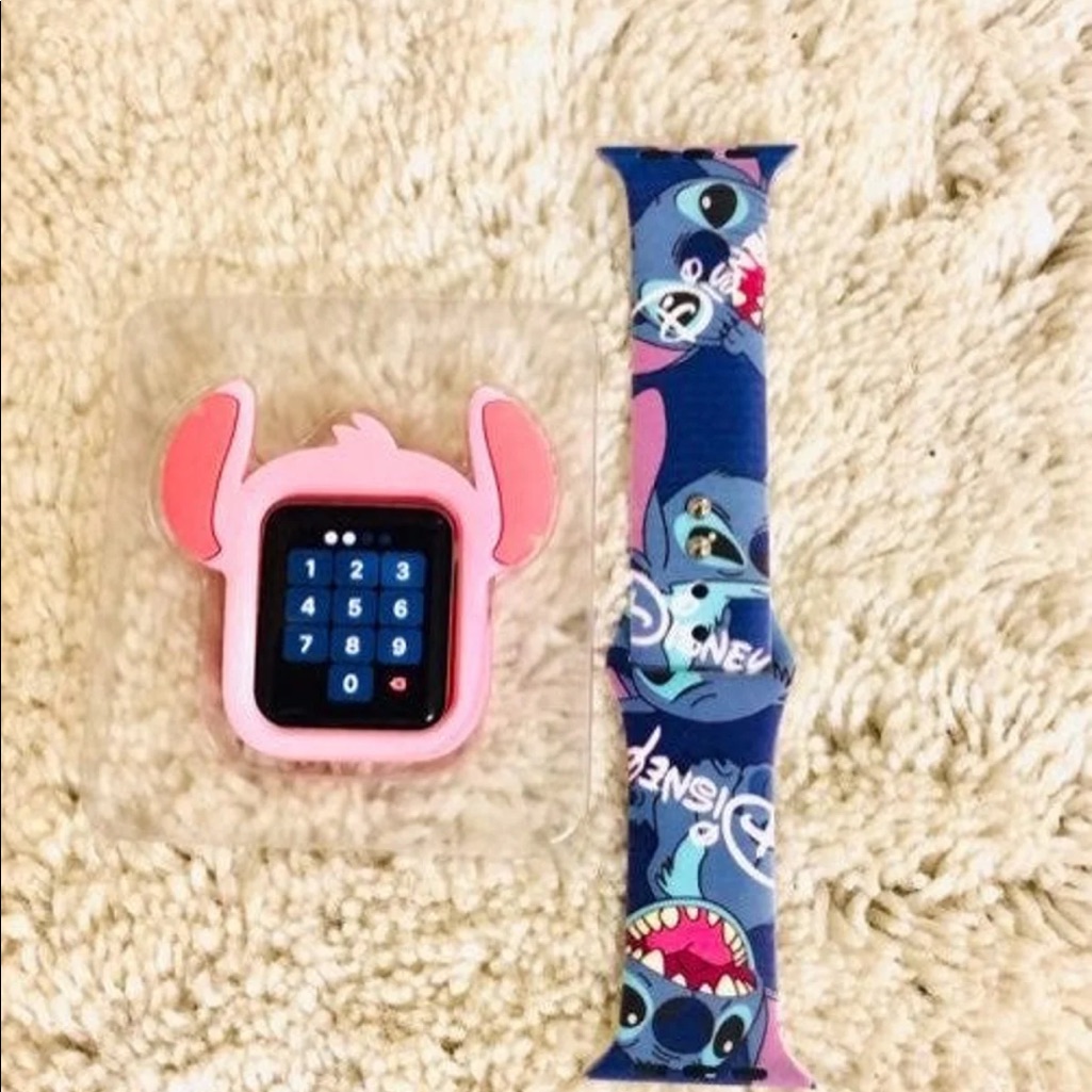 40mm Disney Stitch Apple Watch Band/Cover Combo